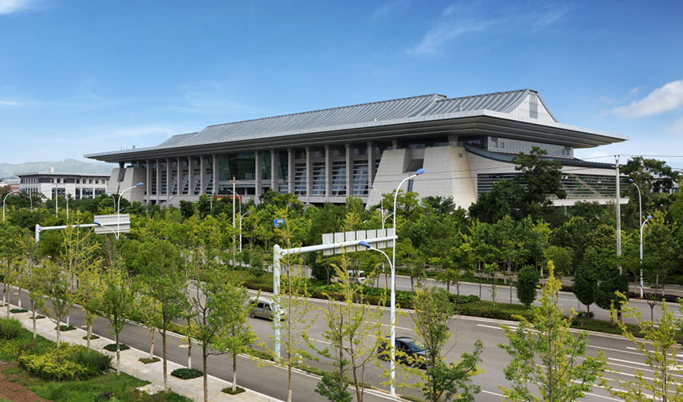昆明行政中心实景图